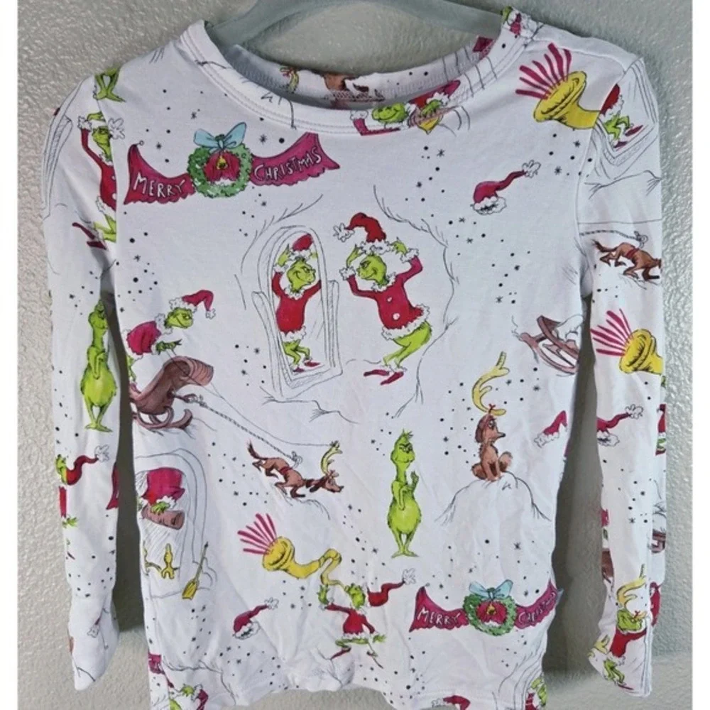 Posh Peanut Disney Christmas Pajama Bundle 2T Mickey + Grinch Bamboo‎ 2 Sets